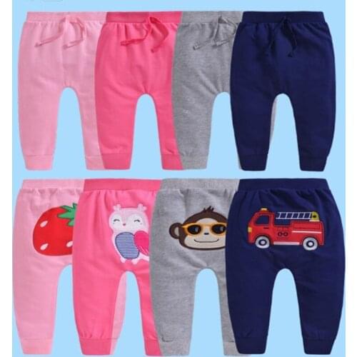 2020 Baby boys and girls thicken pants PP pants baby trousers hot model for Autumn/Spring baby cotton pant 6-24M