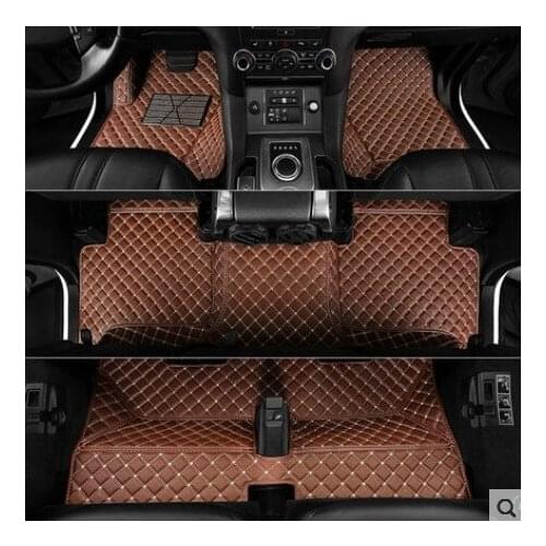 Top quality! Special car floor mats for Land Rover Discovery 3 2009-2004 7 seats waterproof durable carpets for Discovery 3 2007
