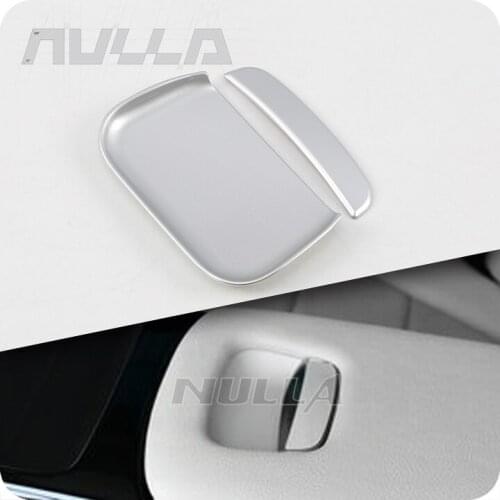 Rear Armrest Box Handle Cover Trim For Mercedes Benz W213 E Class 2016-2018 Matt Chrome Decoration Frame