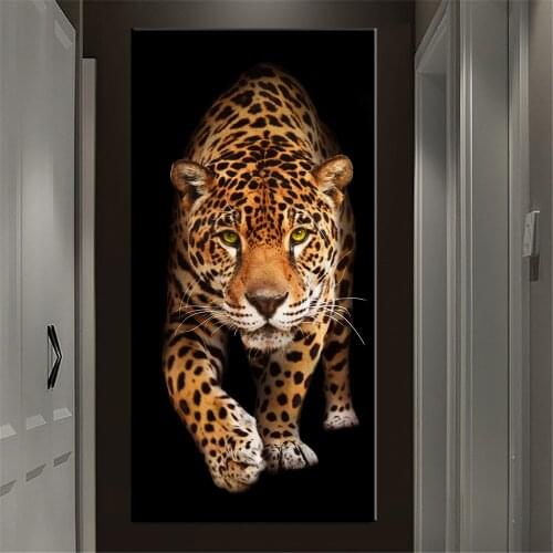 Animal Abstract Picture Animals Leopard Canvas Poster Nordic Print Wall Art Canvas Painting Modern Living Room Home Decoration