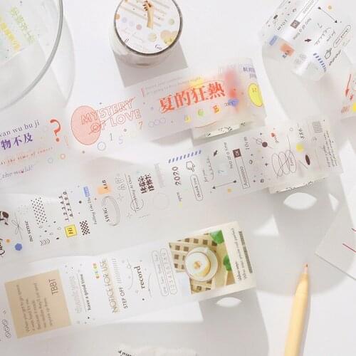 1pcs/1lot Decorative Adhesive tapes Star Fragment ins literary and fresh Scrapbooking DIY Paper Scrapbooking Stickers 3m