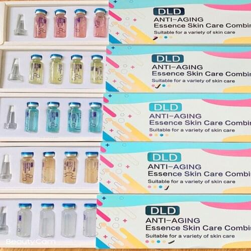 10pcs 5ml Glow BB Cream Kroen Serum Effective Whitening Add Foundation Niacinamide/Peptide For Effectived Brightening Anti-aging