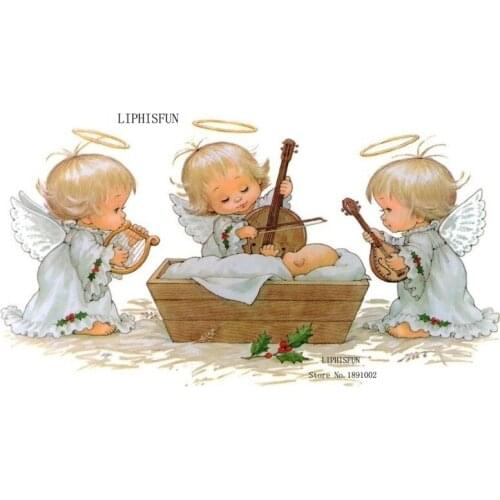 5D Full Drill DIY Diamond Painting Cartoon Angel Square Rhinestone Sets Handmade Needlework Embroidery Cross Stitch Home Decor