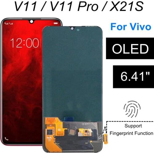 6.41" For VIVO X21S LCD Display +Touch Screen Digitizer Glass Lens Assembly Replacement