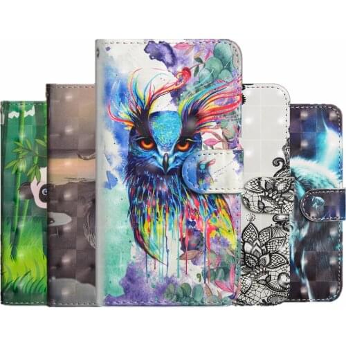 For Xiaomi Mi A1 5X Case 3D Painting Flip Case Mi 5X Cove PU Wallet Leather Case Protective Cover For Xiaomi Mi A1 MiA1 Mi5X 5.5