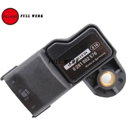 Intake Air Pressure Sensor 0281002576 MAP Sensor for Volvo Renault VW Fiat 0281002576