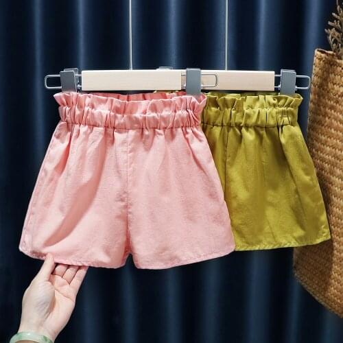 Kids Summer Shorts For Girls Toddler Cute Princess Shorts Pants Fashion Baby Girls Loose Casual Beach Shorts Childrens Clothing