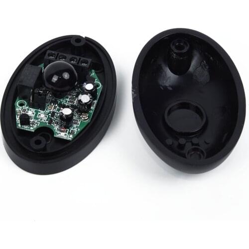 2pcs Infrared Sensor (1pc Transmitter+1pc Receiver) Photocell Sensor Beam 12/24 V For Sliding Gate Opener Infrared Safety
