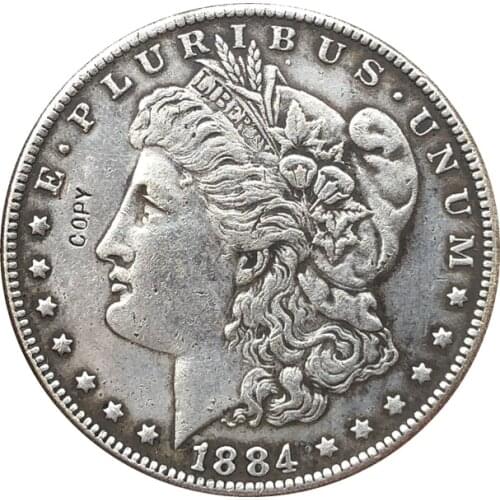 1884-S USA Morgan Dollar coins COPY