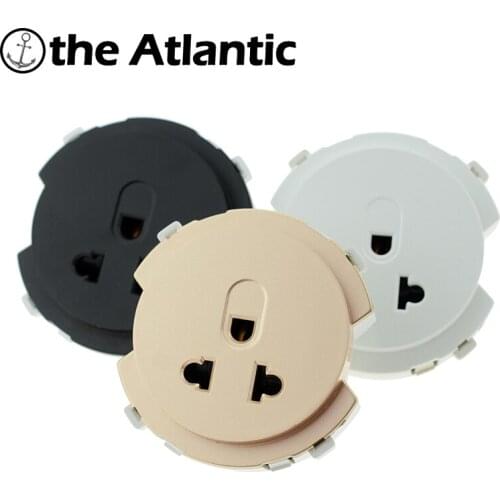 L1 Custom American Plug Adapter US Outlet White/Gold/Black Wall Electric Socket Power Socket 220 Modular DIY Free Combination