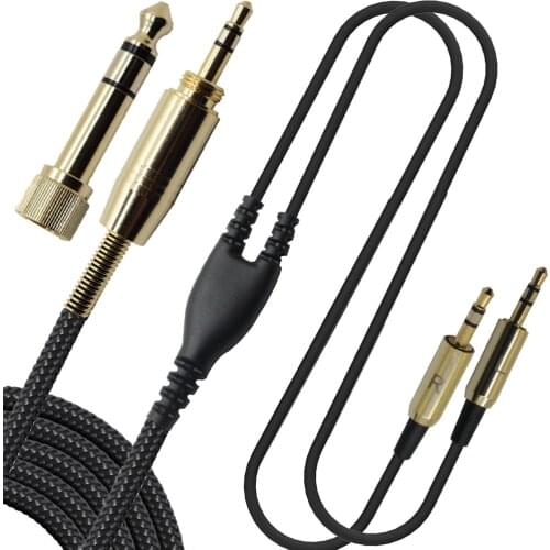 Poyatu headphone Cable for Hifiman HE-400I HE400i HE 400i Old Version With 2.5mm Plug Headphones Replacement cables Audio Cord