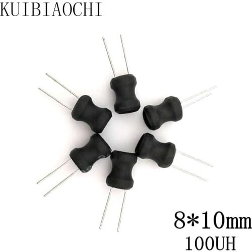New 20pcs/LOT Power Inductor DIP 8*10mm 100UH 0810 high quality