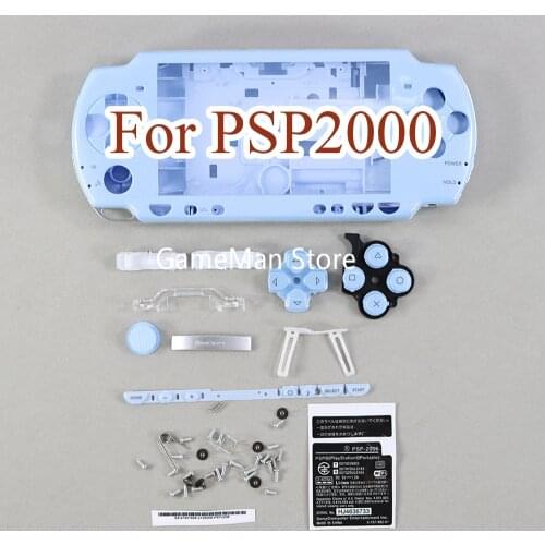OCGAME multi-color Housing Shell Cover Case Complete Replacement Shell Case with buttons kit For PSP2000 PSP 2000 Game Console