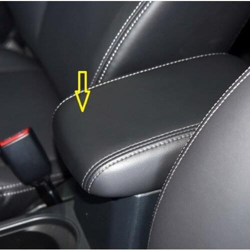 For Subaru XV 2012-2018 Customzied Microfibre Leather Center Armrest Cover Direct installation For Subaru Forester 2013-2019