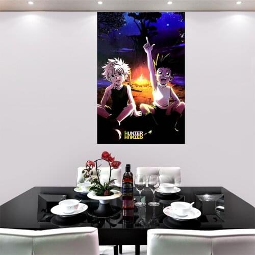 Hot Hunter x Hunter Anime Killua Zoldyck GON FREECSS Painting Art Poster Print Canvas Home Decor Picture Wall Print