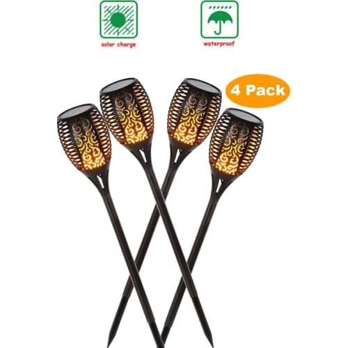1/8 pcs LED Solar Flame Light Lamp Flickering Waterproof Garden Decoration Landscape Lawn Lamp Path Lighting Torch Outdoor Spotl