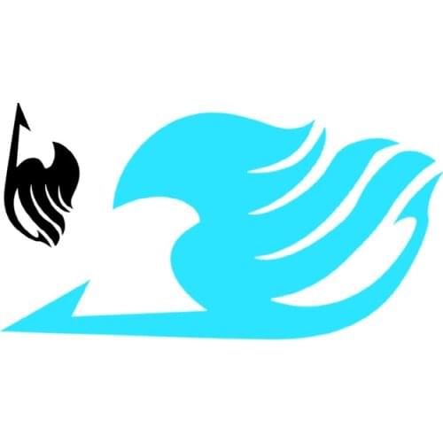 Fairy tail Wendy Cosplay Anime Cartoon Logo Props Waterproof Animation Cartoon Logo Temporary Tattoo Stickers XR055