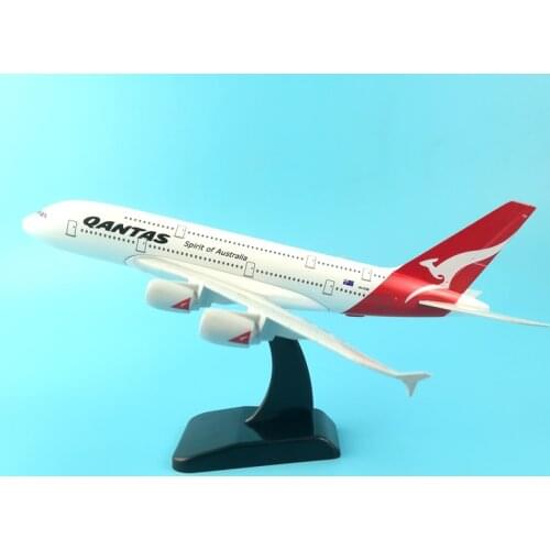 20CM AIR QANTAS AIRCRAFT MODEL MODEL AIRPLANE SIMULATION ALLOY CHRISTMAS TOYS GIFT KIDS COLLECTION