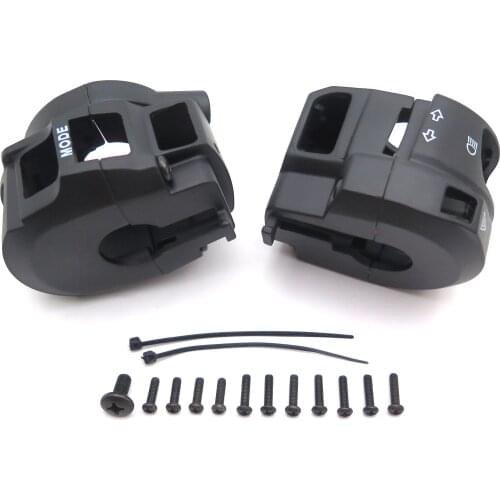 Aftermarket free shipping Black Switch Housing Cover For 2008-2012 Suzuki GSX 1300R Hayabusa/ 2007-2008 Suzuki GSX-R 1000