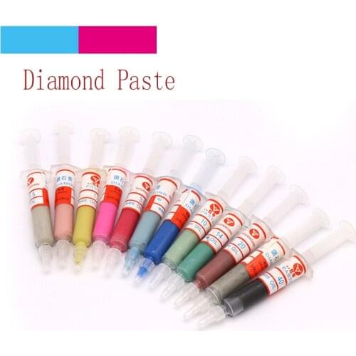 1pcs W0.5-W40 Diamond Abrasive Paste Needle Tube Grinding Polishing Paste Lapping Compound T