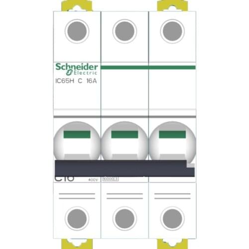 D Type 3P 6A 10A 16A 20A 25A 32A 40A 50A 63A Miniature Circuit Breaker Leakage Protection Acti 9 Series IC65H Air Switch