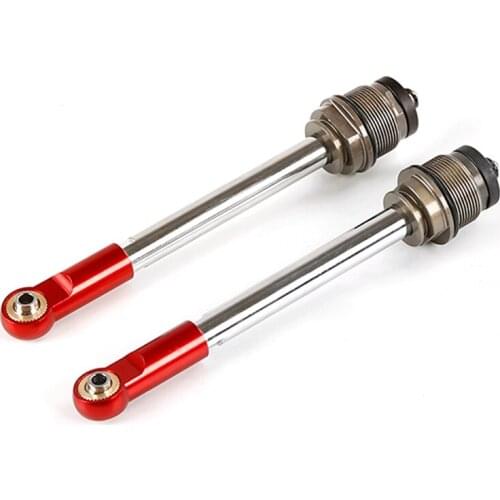 CNC Metal 10mm Shock-Absorbing Rear Ejector Rod Assembly for 1/5 Hpi Rovan Km Baja 5B 5T 5Sc Rc Car Parts