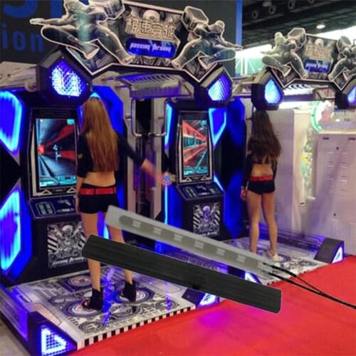 Dancing Machine Pedal Switch Sensor, Induction Bar and Black Rubber Protector Game Sensor Bar