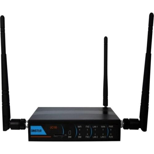 Dinstar UC100 GSM FXS/ FXO VoIP Gateway All-in-one Box