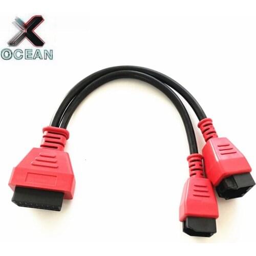 For Chrysler 12+8 connector programming cable for Autel Maxisys MS906 908 PRO scanner for chrysler 12 8 adapter cable free ship