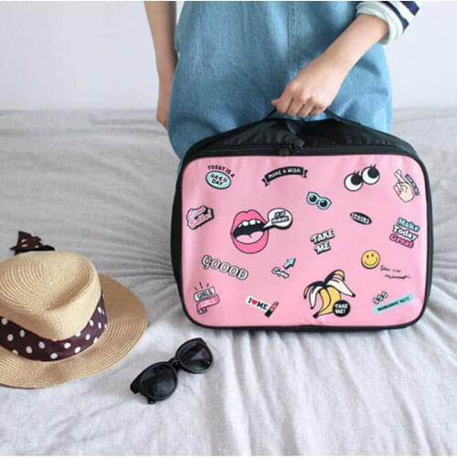 New Cosmetic Bag Fashion Multi-function Travel Storage Makeup Bag Men Women Portable Waterproof Wash Bag Dropshipping