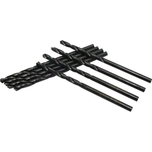 M2 2.8*61 100PCS Drill Bit Set 2.8mm Spiral Pointed Screw Tap straight shank twist drill bit for metaldrilling twist drill bit