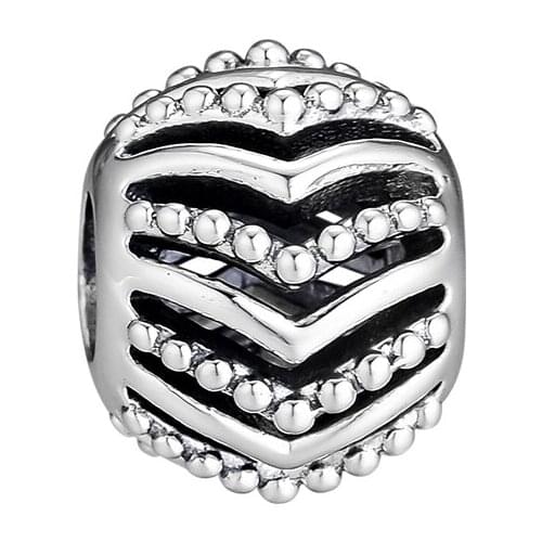 Fits Pandora Bracelet 925 Sterling Silver Openwork Wishbone Charm Metal Beads DIY Jewelry Making Gift Berloque Charmsy