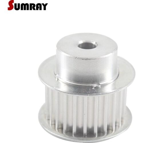SUMRAY 5M 19T Timing Pulley 8/10/12/12.7/14/15/16/17mm Inner Bore Synchronous Pulley Wheel 16/21mm Belt Width Tooth Belt Pulley