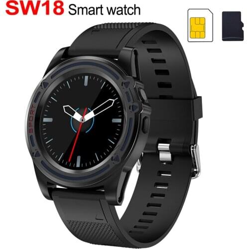Slimy Smart Watch Phone SW18 Clock SIM Push Message Answer Dial Call Bluetooth Calculation For Android Phone PK Q18 Smart Watch