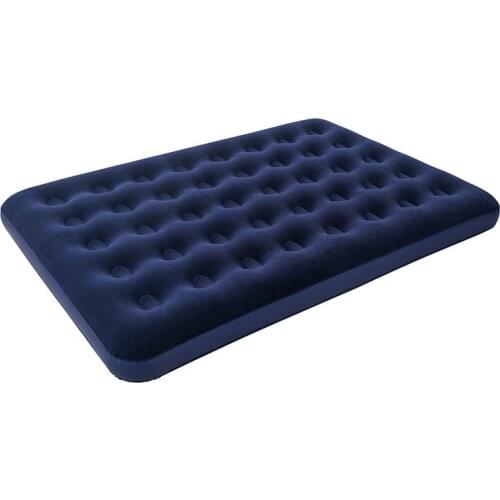 Camping Air Mats Inflatable Cushion Moistureproof Outdoor Hiking Picnic Tent Plaid Pad Home Rest Double Sleeping Bag Mattress