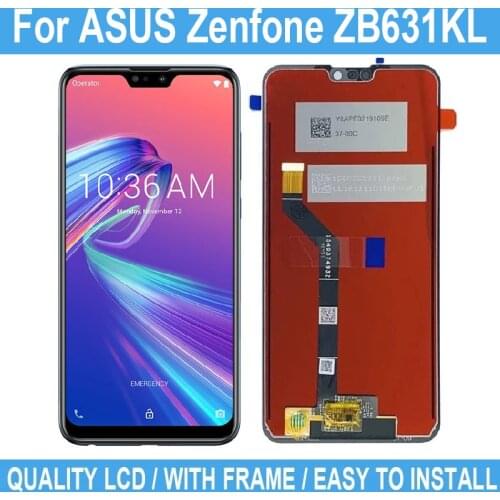 For ASUS Zenfone Max Pro M2 ZB630KL ZB631KL LCD Display Touch Screen No Frame For ZB630KL ZB631KL Digitizer Assembly Replacement