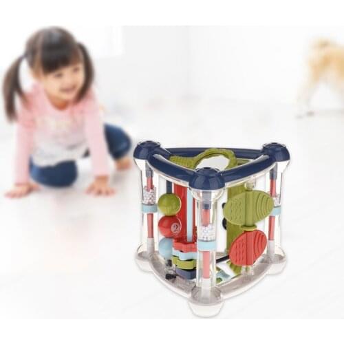 1pc Activity Cube Toy Educational Animal Shape Sorter Early Learning Toy