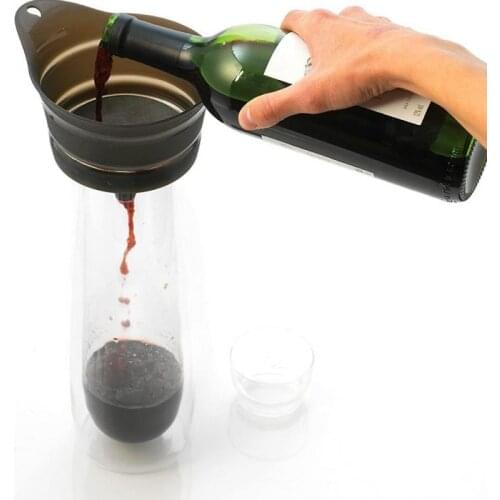 1 Pcs Home Kitchen Gadget Red Wine Filter Handmade By Yourself Jam Juice Folding Funnel Tea Remove Impurities Filter Funnel