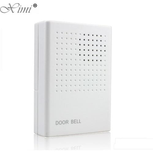 12V DC Exrternal Wired Access Control Doorbell Wire Doorbell NO Need Replace the Battery 4 wires for Access Control System