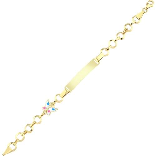 14k Kids Tag W4B26098