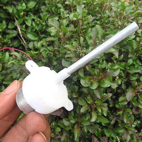 300 Gear Motor Plastic Gearbox Gearwheel Output Aluminum Axis DC7.5-9V 0.01-0.02A 36-43rpm Micro Decelaration Electric Machinery