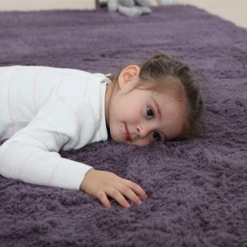 4.5cm Thick Silk Carpet Large Rug Of Living Room Area Rug Plush Carpet For Dinning Rug Green Soft Bedroom Mats Round Soft Red