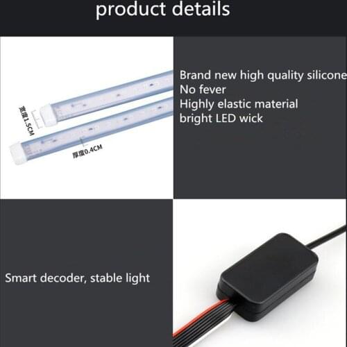 Car Door LED Safety Warning Lights Parking Lamp for Chevrolet Cruze Trax Aveo Lova Sail Epica Captiva Volt Camaro Cobalt