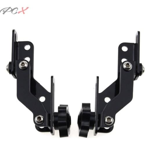 Windshield Support Holder Windscreen Strengthen Bracket Adjusters Airflow Adjustable Kits for Suzuki Vstrom DL 1000 2017- 2019