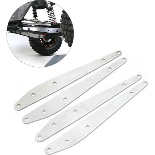 For Axial 1/10 RBX10 Ryft Axi03005 Stainless Steel Chassis Armor Guard Protective Plate RC Car Plate Arm Reinforcement Parts