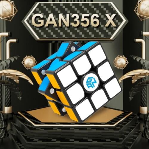 GAN356 X 3x3x3 magnetic magic speed gan cube professional 356X magnets 3x3 puzzle cube gan 356 X Educational Toys For Children