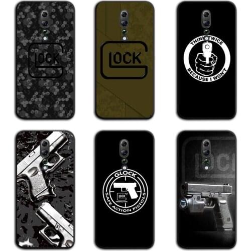 Glock Handgun Logo Phone Case For Oppo A5 A9 2020 Reno2 z Renoace 3pro A73S A71 F11