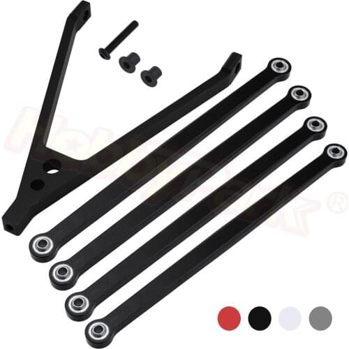 5pcs Aluminum Alloy Suspension Link Set 116844 For HPI VENTURE FJ Cruiser Trail Truck Crawler Upgrade Parts