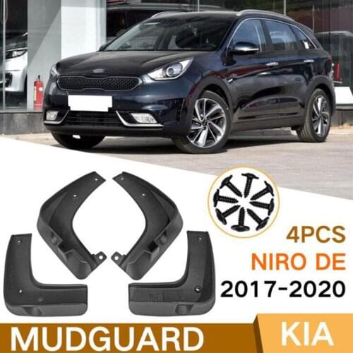 Mudflasp Mudguard Fender Mud Flap Guard Splash For Kia Niro DE 2017-2020 Car Accessories Auto Styline Front Rear