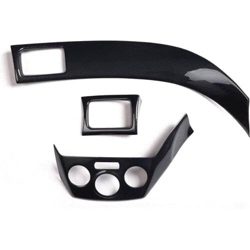 New Car Trim For Subaru Forester 2008-2012 RHD and LHD Central Console Cover Dashboard Side Air Vent Frame Styling Accessory